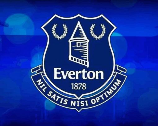 Everton Soccer Paint By Numbers