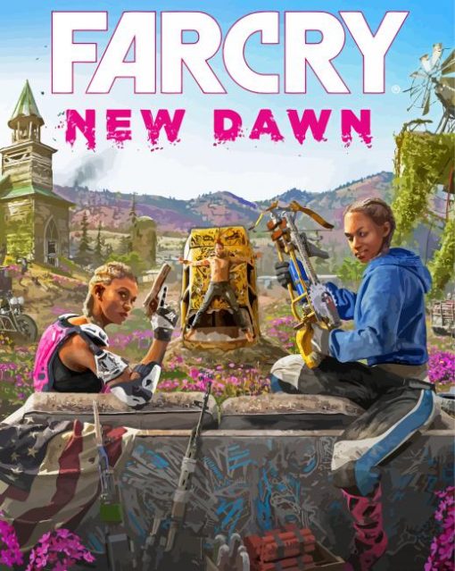 Far Cry Poster Paint By Numbers