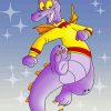 Figment Disney Dragon Paint By Numbers