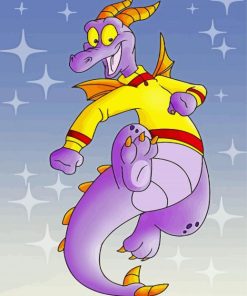 Figment Disney Dragon Paint By Numbers