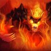 Firey Warwick Paint By Numbers