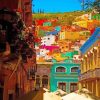 Guanajuato Colorful Houses Paint By Numbers