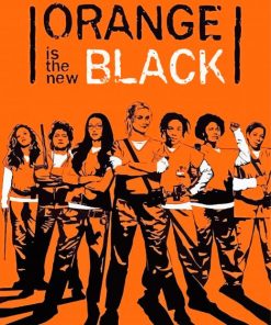 Illustration Orange Is The New Black Paint By Numbers