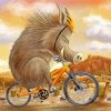 Javelina Cycling Paint By Numbers