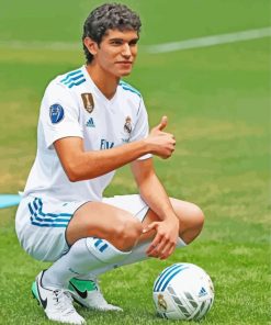 Jesus Vallejo Football Player Paint By Numbers