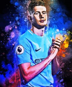 Kevin De Bruyne Art Paint By Numbers