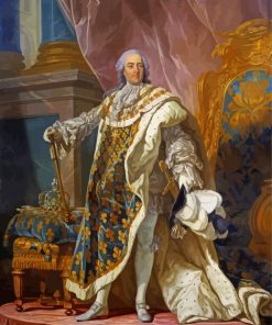King Louis XV Paint By Numbers