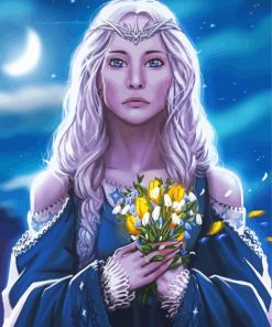 Lord Of The Rings Galadriel Character Paint By Numbers
