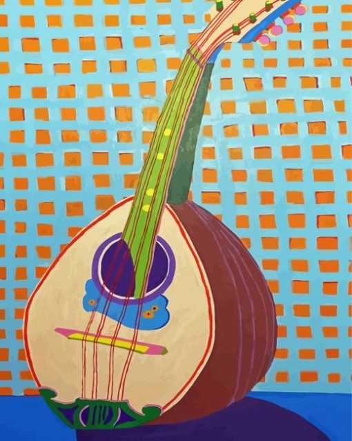 Mandolin Art Paint By Numbers