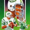 NY Jets Joe Namath Paint By Numbers