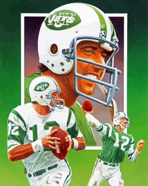 1997 Joe Namath NY Jets 23K Gold Card - GEM-MINT 10 Graded (Lot Of 5 Cards)