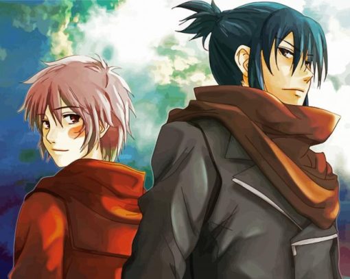 Nezumi And Shion Paint By Numbers