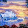 Opera House Sydney Harbour Paint By Numbers