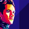 Paul Rudd Pop Art Paint By Numbers