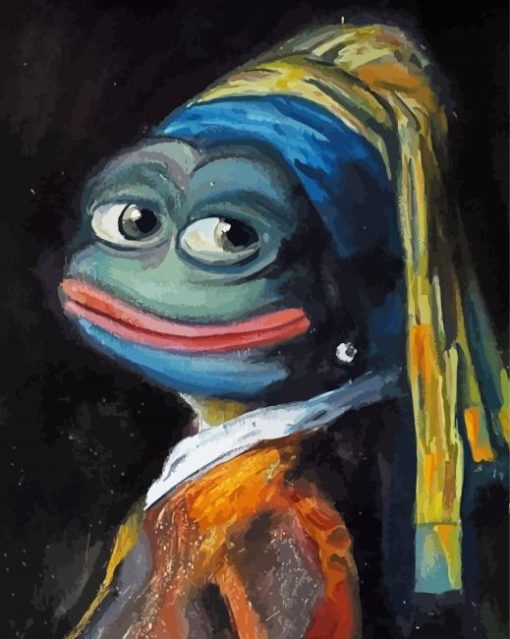 Pepe The Frog Paint By Numbers