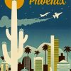 Phoenix City Poster Paint By Numbers
