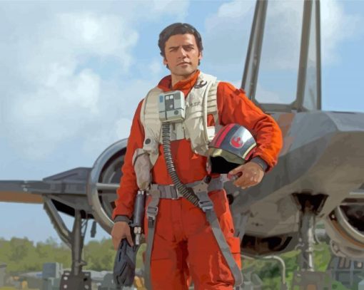 Poe Dameron Paint By Numbers