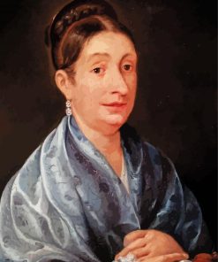 Portrait Of Josefa Ortiz De Dominguez Paint By Numbers