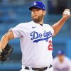Professional Baseball Pitcher Clayton Kershaw Paint By Numbers