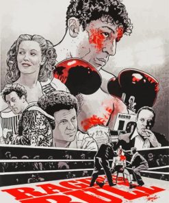 Raging Bull Movie Paint By Numbers