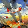 Red Tails Planes In War Paint By Numbers