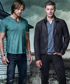 Sam And Dean Winchester Paint By Numbers
