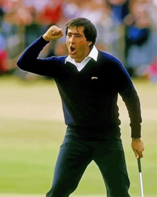 Seve Ballesteros Paint By Numbers