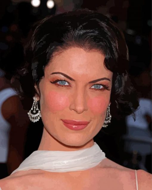 The Actress Lara Flynn Boyle Paint By Numbers