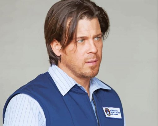 The American Actor Christian Kane Paint By Numbers