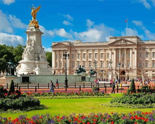 The Buckingham Palace Paint By Numbers