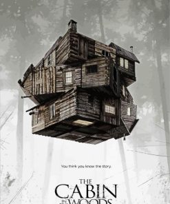 The Cabin In The Woods Movie Poster Paint By Numbers