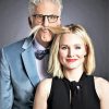 The Good Place Kristen Bell And Ted Danson Paint By Numbers