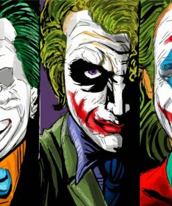 The Three Jokers Paint By Numbers