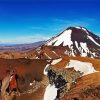 Tongariro National Park New Zealand Landscape Paint By Numbers