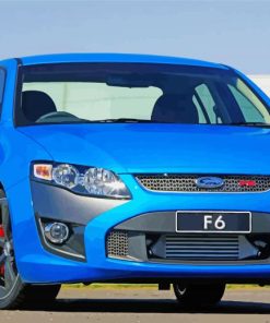 Blue Ford F6 Car Paint By Numbers
