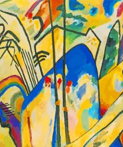 Composition IV By Vassily Kandinsky Paint By Numbers