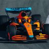 Cool Lando Norris F1 Car Paint By Numbers