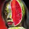 Cool Watermelon Girl Paint By Numbers