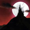 Dracula Castle Silhouette Paint By Numbers
