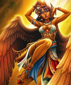 Gorgeous Goddess Isis Paint By Numbers