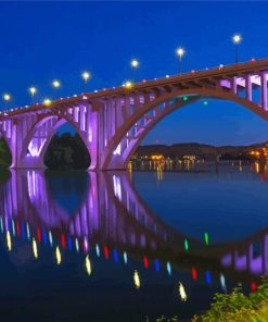 Henley Bridge In Knoxville Paint By Numbers