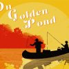 On Golden Pond Poster Illustration Paint By Numbers