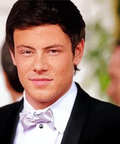The Canadian Actor Cory Monteith Paint By Numbers