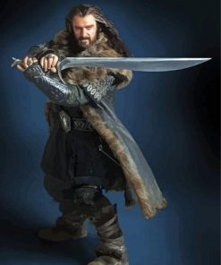 Warrior Thorin Scudodiquercia Paint By Numbers