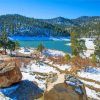 Winter Ruidoso Landscape Paint By Numbers
