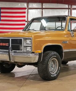 1984 GMC Truck Paint By Numbers