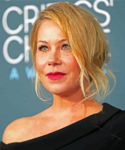 Actress Christina Applegate Paint By Numbers