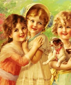Best Friends By Emile Vernon Paint By Numbers