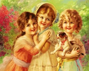 Best Friends By Emile Vernon Paint By Numbers