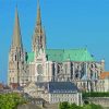 Chartres Cathedral In France Paint By Numbers